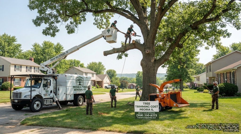 How Much Does Tree Trimming Cost in Peoria, IL