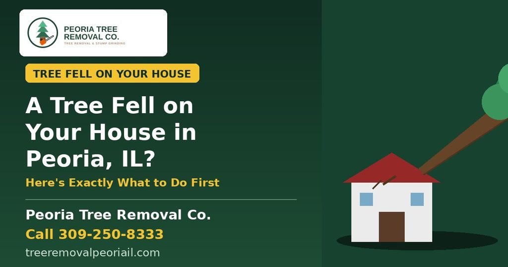 A Tree Fell on Your House in Peoria, IL? Here's What to Do First