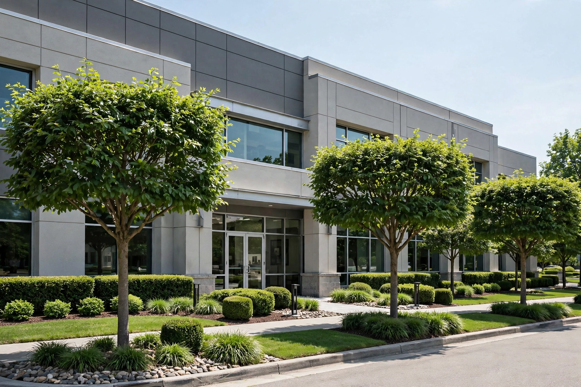 Commercial tree inspection Peoria IL — arborist documenting tree condition on property