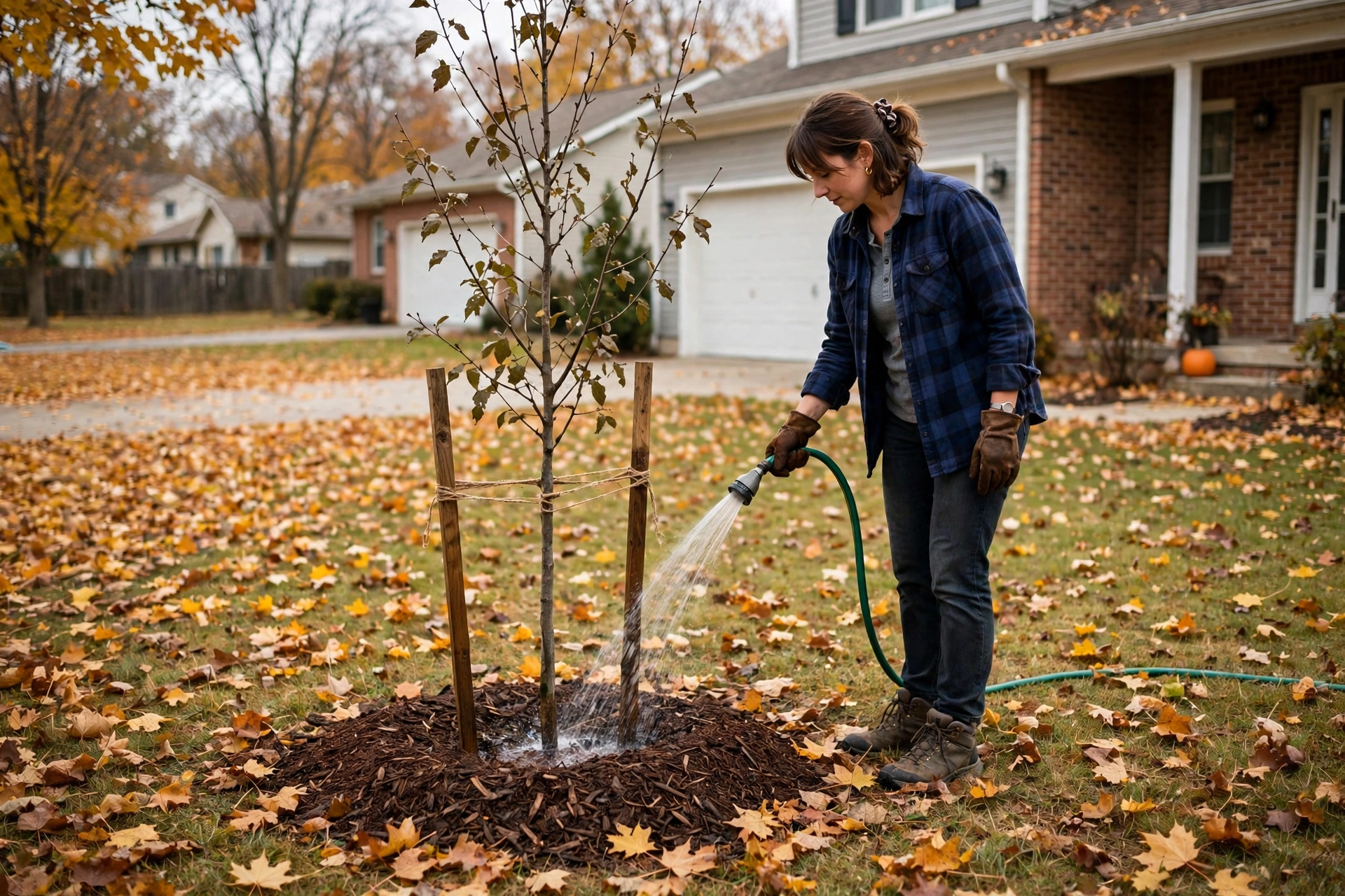 Should You Water Trees in Fall and Winter? An Illinois Homeowner's Guide